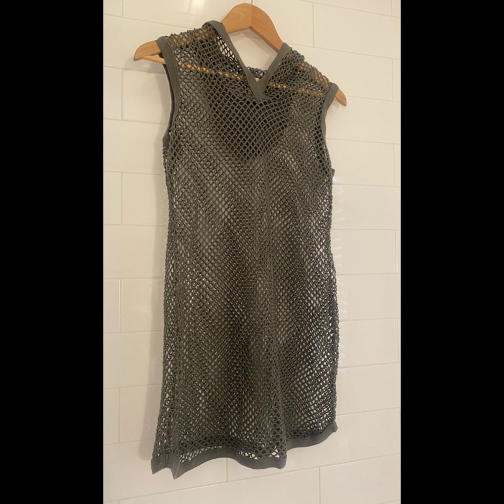 W Mesh Swim Cover Up